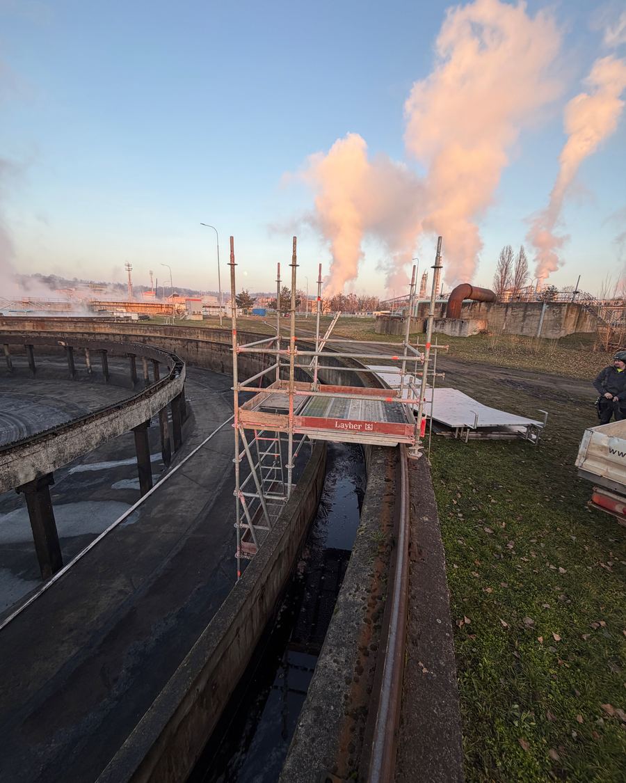 Gerüstbau für Energie- und Versorgungsanlagen